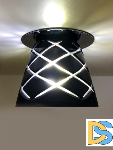 Встраиваемый светильник Elvan TCH-5010-GY-5.3-Bk