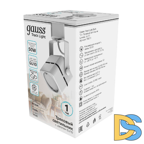 Трековый светильник Gauss Track Light Bulb TR010