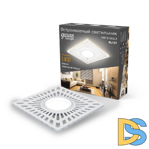 Встраиваемый светильник Gauss Backlight BL127