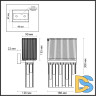 Настенный светильник Odeon Light Gatsby 4871/1W
