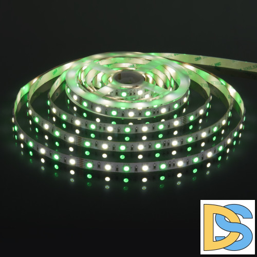Светодиодная лента Elektrostandard 24V 14,4W 60Led 5050+5050 IP20 MIX RGB/холодный белый, 5м 4690389172274