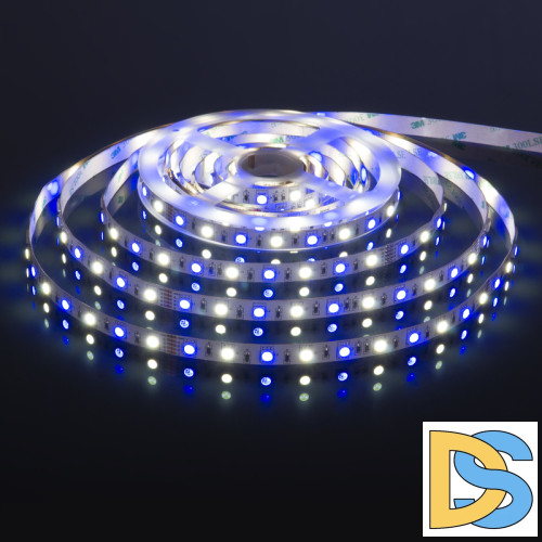 Светодиодная лента Elektrostandard 24V 14,4W 60Led 5050+5050 IP20 MIX RGB/холодный белый, 5м 4690389172274