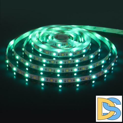 Светодиодная лента Elektrostandard 24V 14,4W 60Led 5050+5050 IP20 MIX RGB/холодный белый, 5м 4690389172274