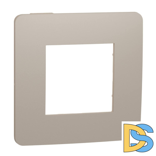 Рамка 1-постовая Schneider Electric Unica New NU280227