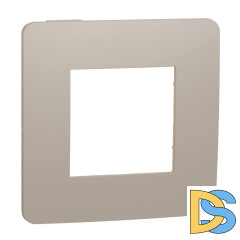 Рамка 1-постовая Schneider Electric Unica New NU280227