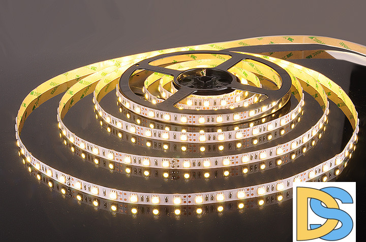 Светодиодная лента Elektrostandard 12V 14,4W 60Led 5050 IP20 теплый белый, 5м 4690389040184