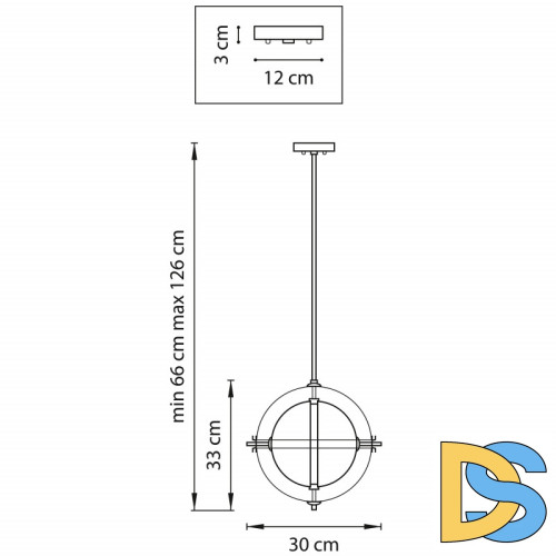 Подвесной светильник Lightstar MODENA 816033