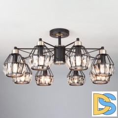 Потолочная люстра Eurosvet Lord 70075/8 черный