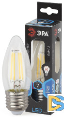 Лампа светодиодная Эра E27 7W 4000K F-LED B35-7W-840-E27 Б0027951