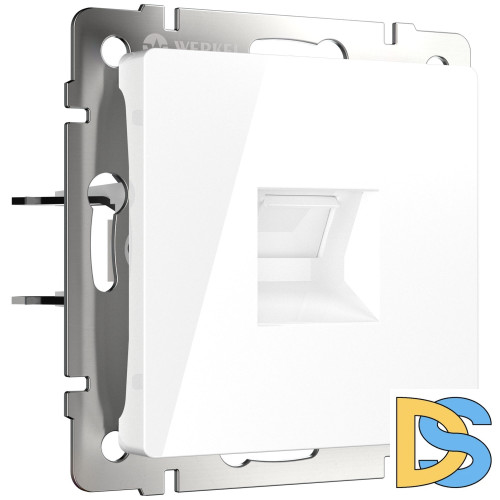 Телефонная розетка RJ-11 Werkel (белый) W1182001