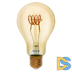 Филаментная светодиодная лампа General GLDEN-A75SS-6-230-E27-1800 661014