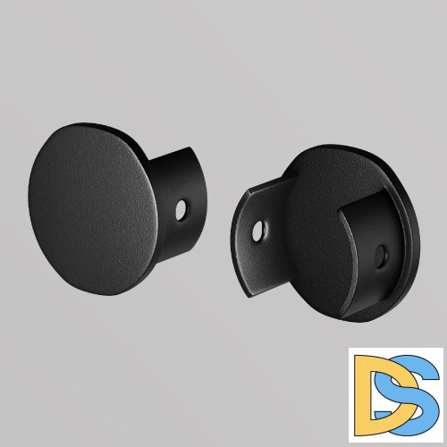 Заглушка для подвесного круглого шинопровода (2 шт.) Maytoni Levity TRA184EC-R-11B