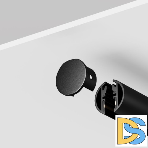 Заглушка для подвесного круглого шинопровода (2 шт.) Maytoni Levity TRA184EC-R-11B