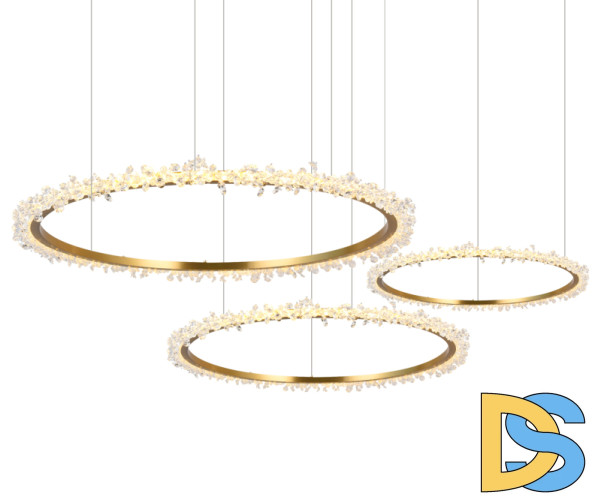 Подвесная люстра Kink Light ЛаураЛюкс 08454-40+60+80P,36