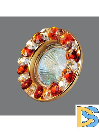 Встраиваемый светильник Elvan TCH-8001-MR16-5.3-Yl-Gl