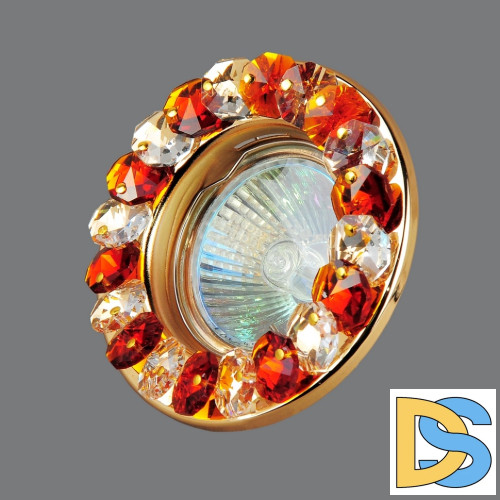 Встраиваемый светильник Elvan TCH-8001-MR16-5.3-Yl-Gl