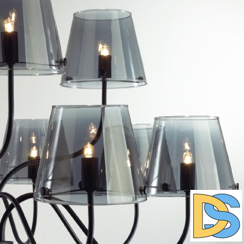 Люстра на штанге Lumion Smoky 6570/12C