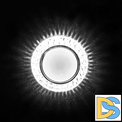 Встраиваемый светильник Reluce 53621-9.0-001ML GX53+LED4W CL