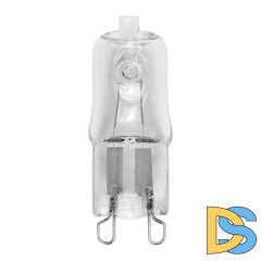 Лампа галогенная (01390) Uniel G9 25W прозрачная JCD-CL-25/G9