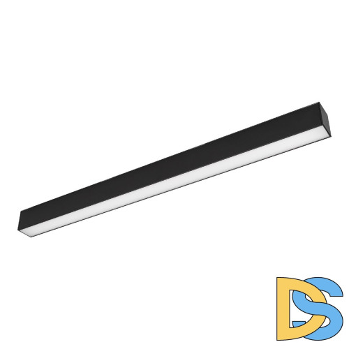 Трековый магнитный светильник Arlight MAG-FLAT-45-L605-18W Warm3000 (BK, 100 deg, 24V, DALI) 046584