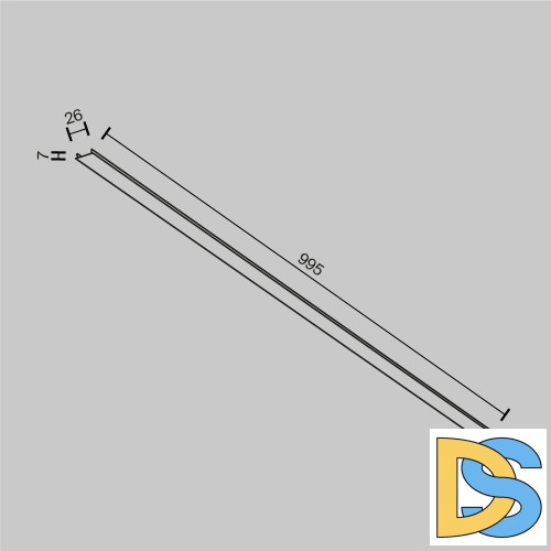 Декоративная накладка Maytoni Exility TRA034DO-1W