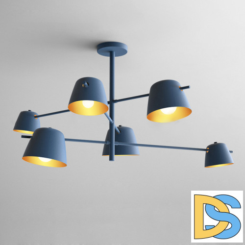 Люстра на штанге ImperiumLoft Goda 204170-26