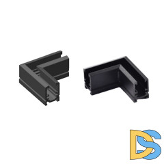 Коннектор угловой Arlight MAG-MICROCOSM-CON-L90 (BK) (Arlight, IP20) 044527