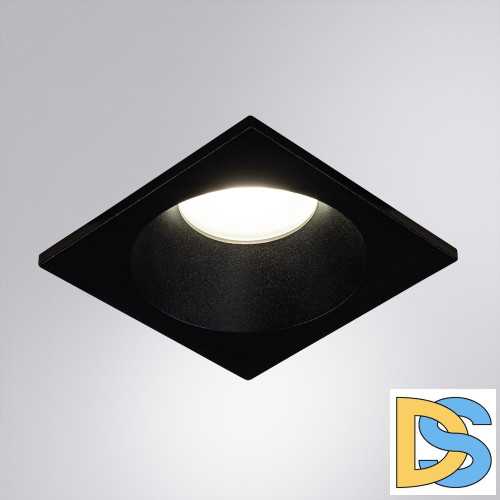 Встраиваемый светильник Arte Lamp Helm A2868PL-1BK