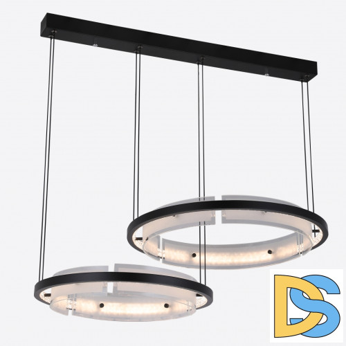 Подвесная люстра iLedex Meridian C4716-78 MBK