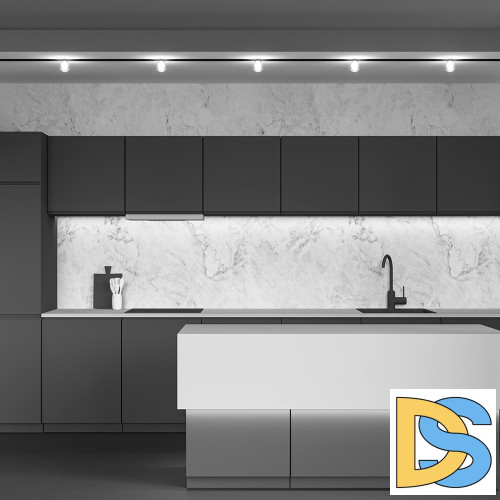 Трековый магнитный светильник Maytoni Bubble TR181-1-4WTW-B