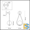 Бра Odeon Light Flari 4810/1W