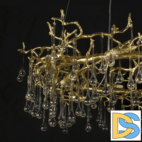 Подвесная люстра Loft IT Bijout 10068/800 GD