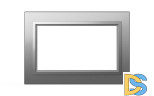 Рамка для двухместной розетки без заземления ELBI Zena 608-011000-908