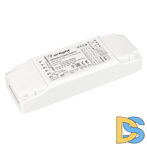 Блок питания Arlight ARJ-SP-20-PFC-1-10V-DALI2-PD (20W, 250-700mA) 025111(1)