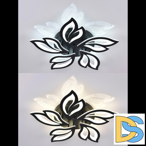 Потолочная люстра Natali Kovaltseva Sand HIGH-TECH LED LAMPS 82006 BLACK