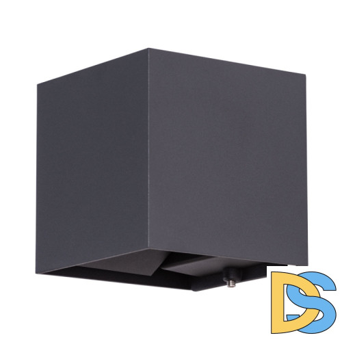 Уличный настенный светодиодный светильник Arte Lamp Rullo A1414AL-1BK