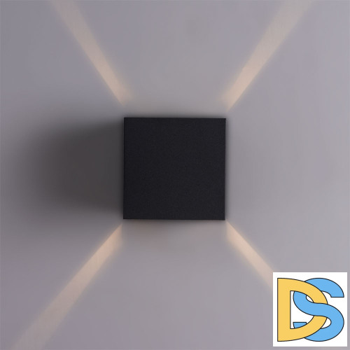 Уличный настенный светодиодный светильник Arte Lamp Rullo A1414AL-1BK