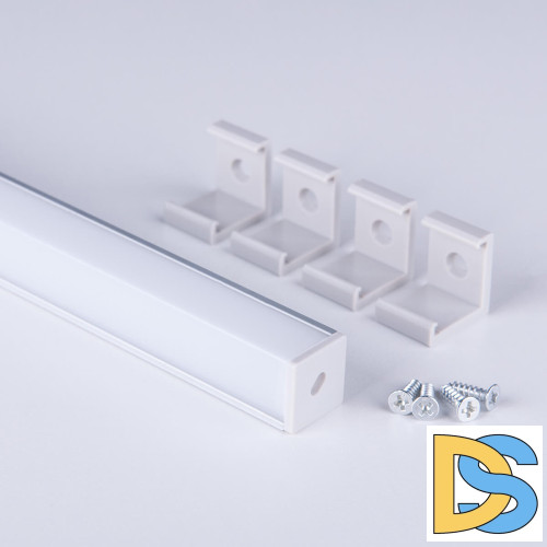 Профиль квадратный алюминиевый Elektrostandard LL-2-ALP009 4690389130915