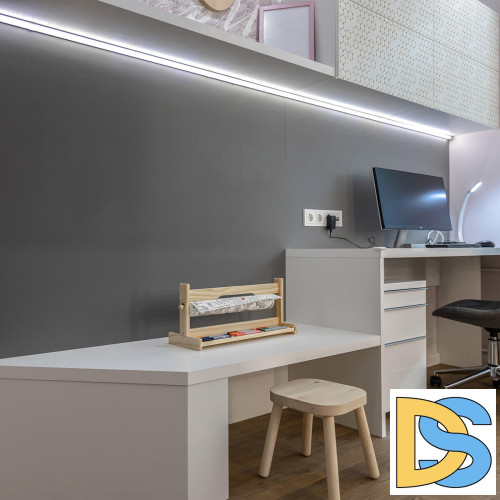 Профиль квадратный алюминиевый Elektrostandard LL-2-ALP009 4690389130915