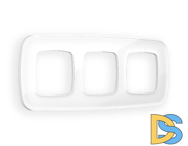 Рамка трехместная Ambrella Volt Coint OF640103