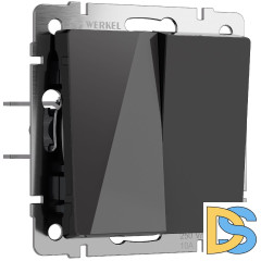 Выключатель двухклавишный Werkel 4690389197642 W1120048 a064037
