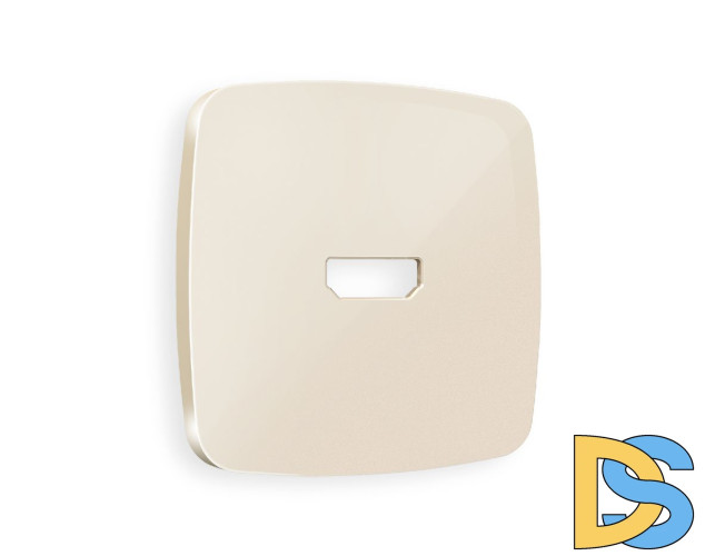 Лицевая панель для HDMI розетки Ambrella Volt Omega OP3140