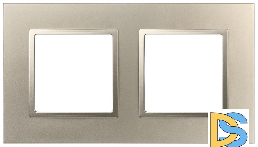 Рамка для розеток и выключателей на 2 поста Эра 14-5012-04 Б0060579
