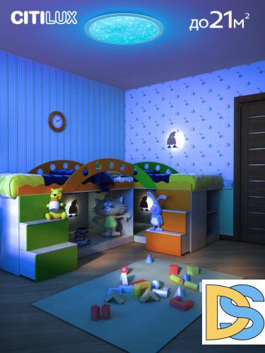 Потолочная люстра Citilux Спутник CL734680G