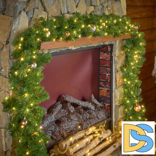 Гирлянда Роса Uniel ULD-S3000-300/DGA WARM WHITE IP20 DEW UL-00012083