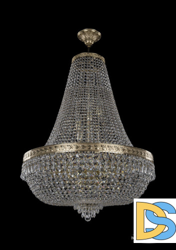 Люстра на штанге Bohemia Ivele Crystal 19271/H2/70IV G