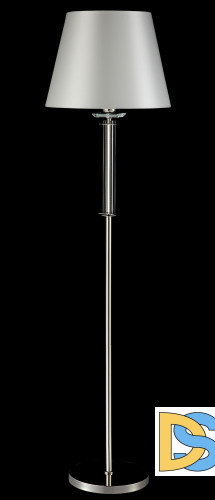 Торшер Crystal Lux Nicolas NICOLAS PT1 NICKEL/WHITE