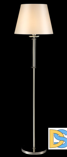 Торшер Crystal Lux Nicolas NICOLAS PT1 NICKEL/WHITE