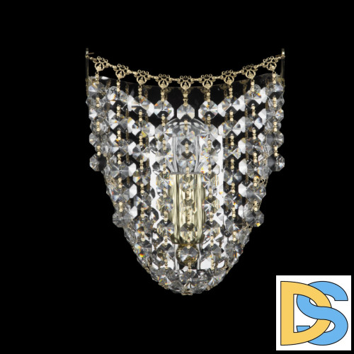 Настенный светильник Bohemia Ivele Crystal 77081B/16 G