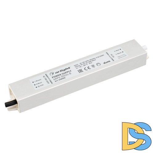 Блок питания Arlight ARPV-05025-B (5V, 5.0A, 25W) 038505